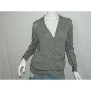 3.1 Phillip Lim Women's Wool Button Down Sweater S
